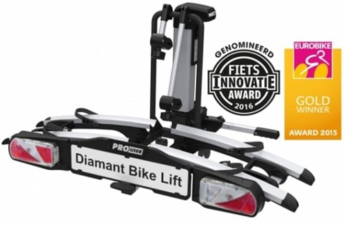 Diamant Bikelift Trekhaak fietsendrager met elektrisch liftsysteem