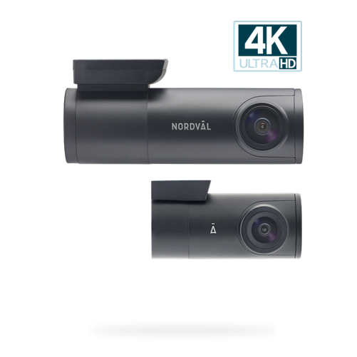NordvÃ¤l DC102 2CH Dashcam 4K + GPS + Wi-Fi 128GB