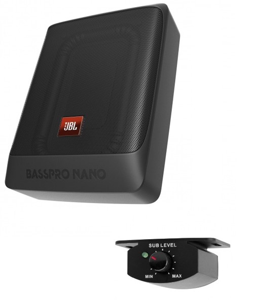 JBL BASS PRO NANO 6x8"powered underseat subwoofer"