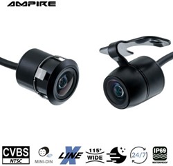Ampire - KCX302 - mini camera inbouw en opbouw 115° (new version)
