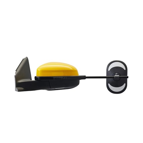 Set Emuk Caravanspiegels passend voor Ford Focus II 2008-2011 & Focus III 2011-2018 & Mondeo IV 2007-2013 (met knipperlicht in spiegel)