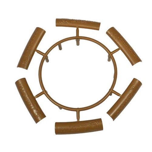 AlloyGator Exclusive 6 Eindkapjes BRONZE
