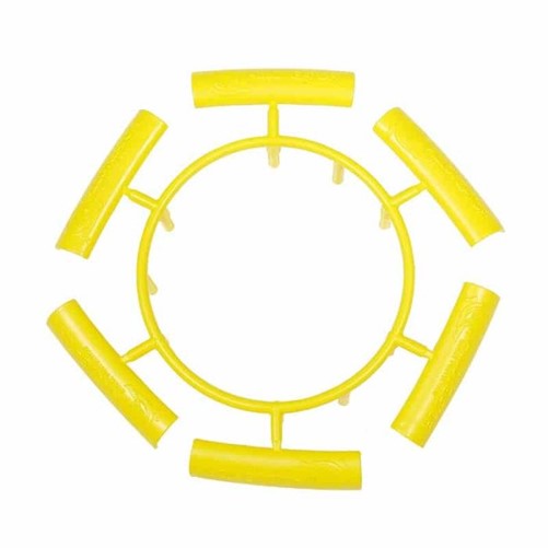 AlloyGator Exclusive 6 Eindkapjes YELLOW