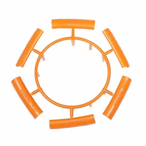AlloyGator Exclusive 6 Eindkapjes ORANGE