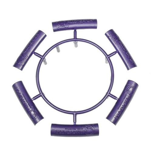 AlloyGator Exclusive 6 Eindkapjes PURPLE