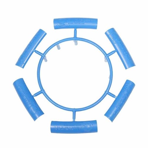 AlloyGator Exclusive 6 Eindkapjes SKY BLUE
