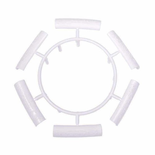AlloyGator Exclusive 6 Eindkapjes WHITE