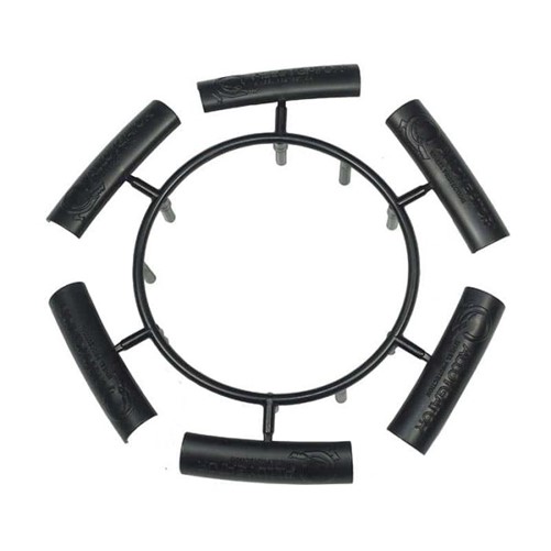 AlloyGator Exclusive 6 Eindkapjes BLACK