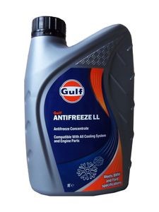 Gulf Antivries Geconcentreerd Long Life Fles 1ltr