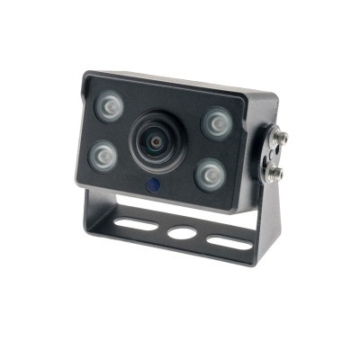 Ampire - KCX202 - Mini opbouw camera zwart, 135°, CVBS