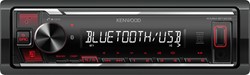 Kenwood KMM-BT209 Autoradio - USB/BT Rood