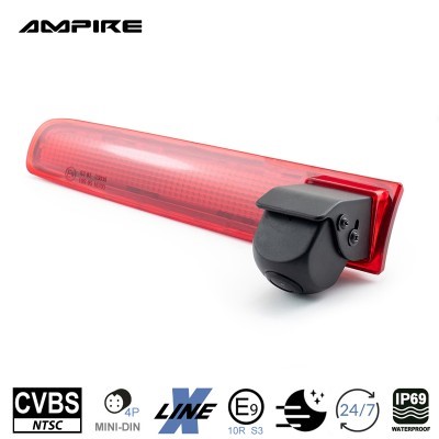 Ampire - KVX-T6-F - remlichtcamera autospecifiek CVBS (Stuks)