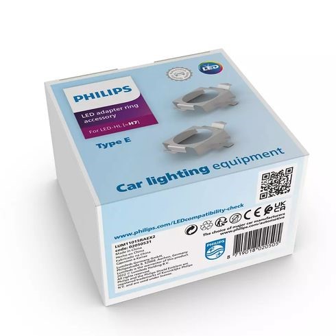 Philips Koplamp adapter set tbv LED Ultinon PRO 3022 / PRO 9100 / TYPE E / RAE