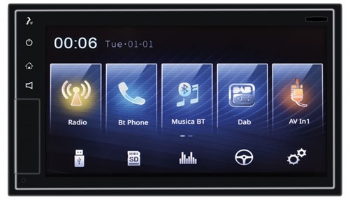 VM011D 2-Din DAB Media station