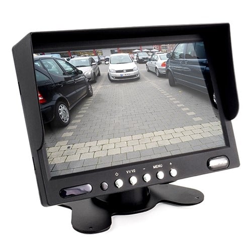 7 inch 2 kanaal beeldscherm met plakvoet