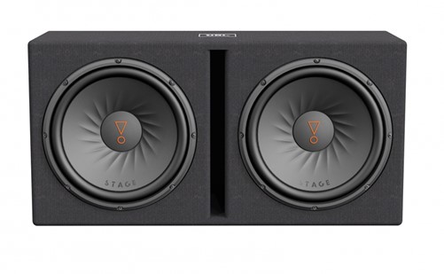 JBL STAGE 1200D DUAL SUBWOOFER BOX, 2X STAGE122