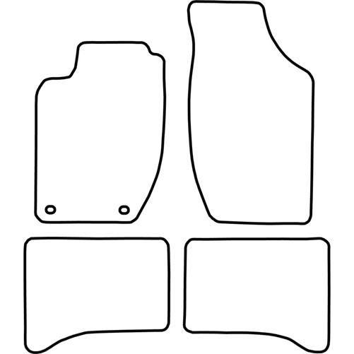 Automatten passend voor Alfa Romeo 164 1988-1998-2