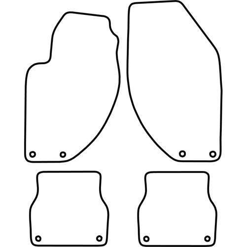 Automatten passend voor Alfa Romeo 166 2000-2003-2