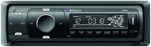 VM063 Radio Usb Deckless, short